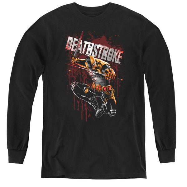 JLA - Blood Splattered L - S Youth