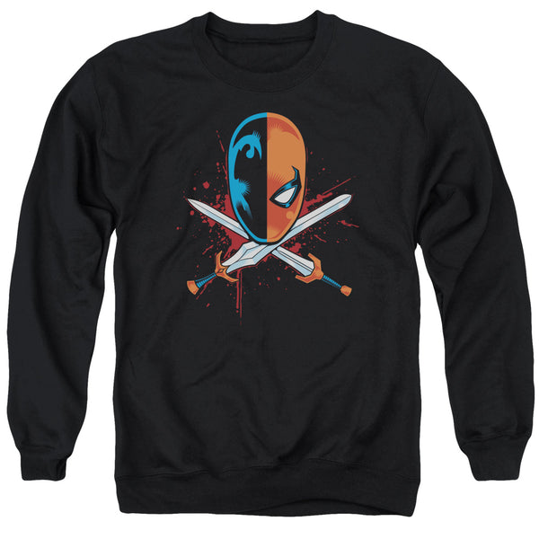 JLA - Crossed Swords Adult Crewneck Sweatshirt