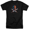 JLA - Crossed Swords Adult Tall Fit Short Sleeve