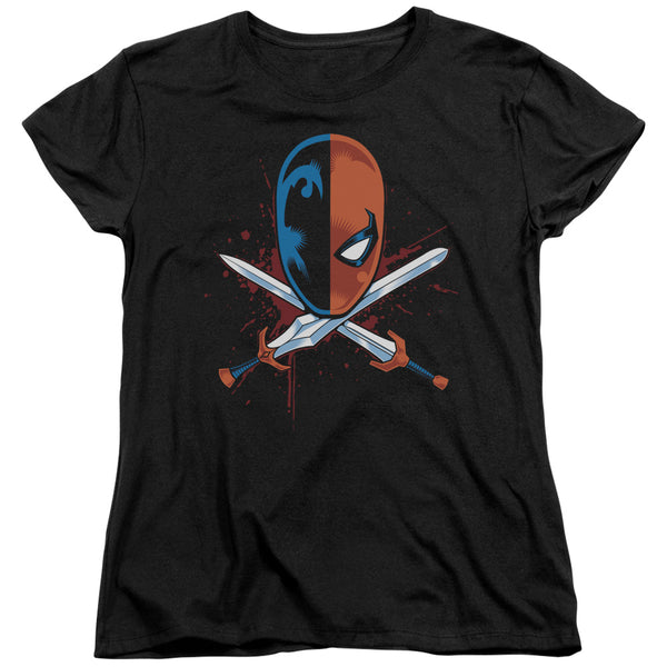 JLA - Crossed Swords Women's Short Sleeve