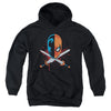 JLA - Crossed Swords Youth Hooded Sweatshirt