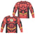 JLA - Flash 52 (Front - Back Print) L - S Adult Poly Crew