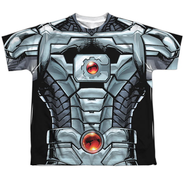 JLA - Cyborg Youth Short Sleeve 100% Poly