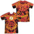 JLA - Flash 52 Bolt (Front - Back Print) Adult Regular Fit Short Sleeve 100% Poly