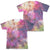 JLA - Wonder Galaxy (Front - Back Print) Adult Regular Fit Short Sleeve 65 - 35 Poly - Cotton
