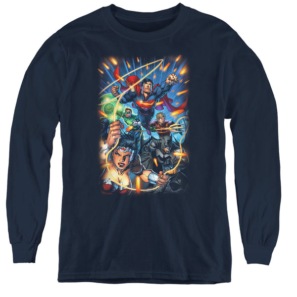 JLA - Under Attack L - S Youth