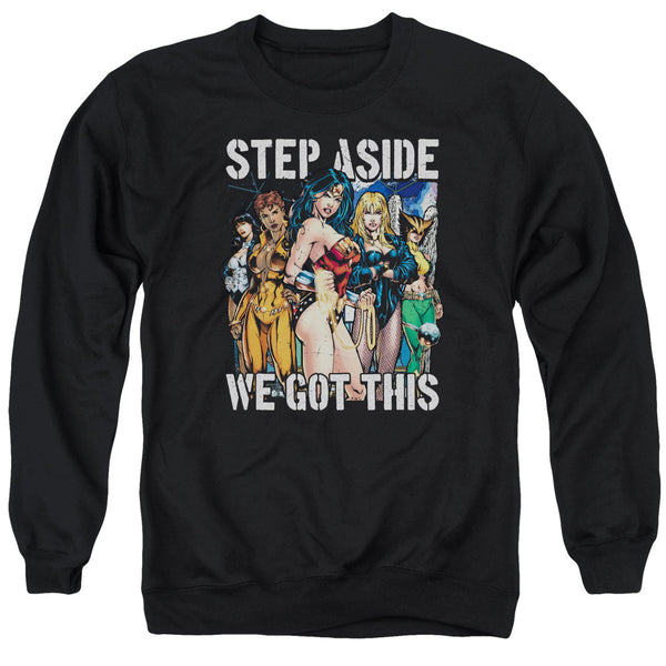 JLA - Heroines Adult Crewneck Sweatshirt