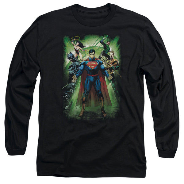 JLA - Power Burst Adult Long Sleeve
