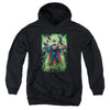 JLA - Power Burst Youth Hooded Sweatshirt