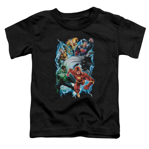 JLA - Electric Team Toddler Short Sleeve