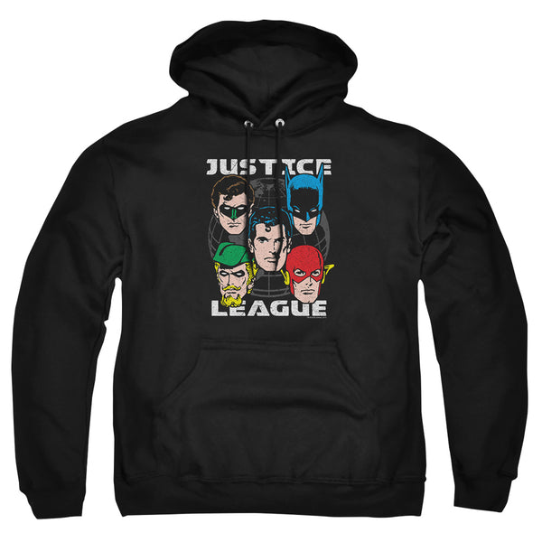 JLA - Head Of States Adult Pullover Hoodie