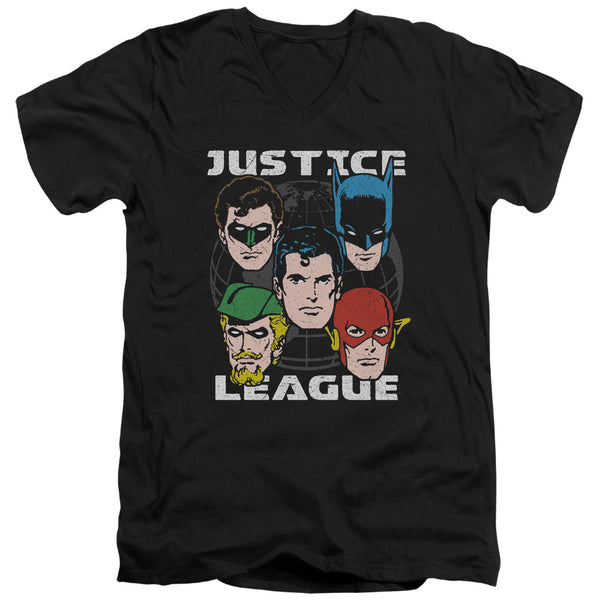 JLA - Head Of States Adult Slim Fit V Neck Cotton