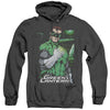 JLA - Fist Flare Adult Heather Hoodie