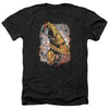 JLA - Reversed Adult Regular Fit Heather Short Sleeve