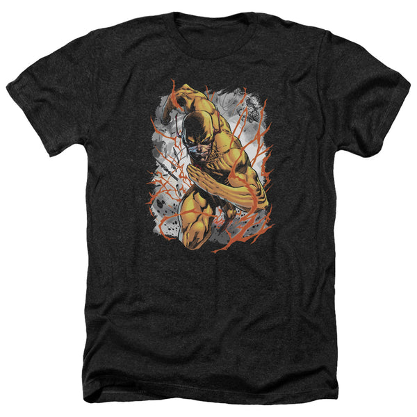 JLA - Reversed Adult Regular Fit Heather Short Sleeve