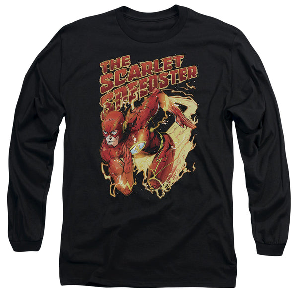 JLA - Scarlet Speedster Adult Long Sleeve