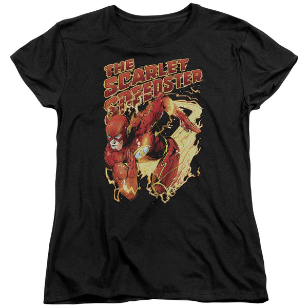 JLA - Scarlet Speedster Women's Short Sleeve