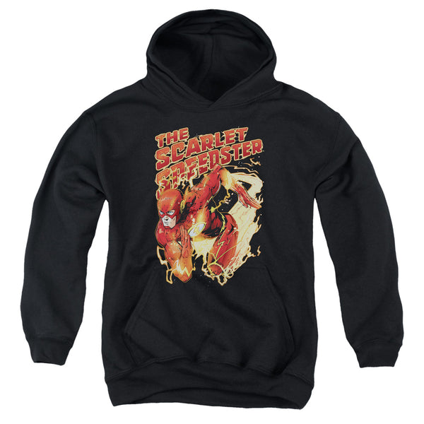 JLA - Scarlet Speedster Youth Hooded Sweatshirt