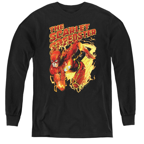 JLA - Scarlet Speedster L - S Youth