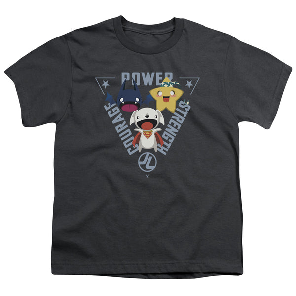 JLA - Power Trio Youth Short Sleeve