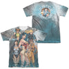 JLA - Gals Night Out (Front - Back Print) Adult Regular Fit Short Sleeve 65 - 35 Poly - Cotton