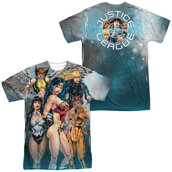 JLA - Gals Night Out (Front - Back Print) Adult Regular Fit Short Sleeve 100% Poly