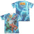 JLA - Lightning Team (Front - Back Print) Adult Regular Fit Short Sleeve 65 - 35 Poly - Cotton