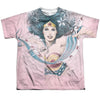 JLA - Sketched Youth Short Sleeve 100% Poly