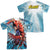 JLA - Ripping And Tearing (Front - Back Print) Adult Regular Fit Short Sleeve 100% Poly