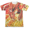 JLA - Lightning Dash Adult Regular Fit Short Sleeve 65 - 35 Poly - Cotton
