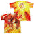 JLA - Lightning Dash (Front - Back Print) Youth Short Sleeve 100% Poly