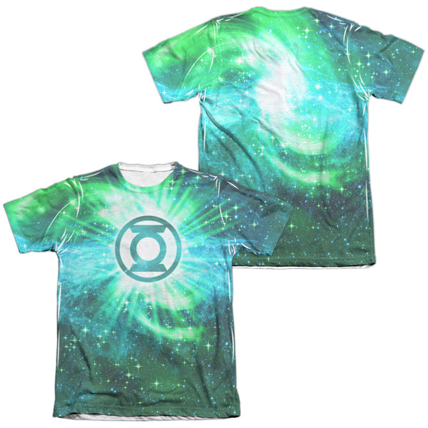 JLA - Power Swirl (Front - Back Print) Adult Regular Fit Short Sleeve 65 - 35 Poly - Cotton
