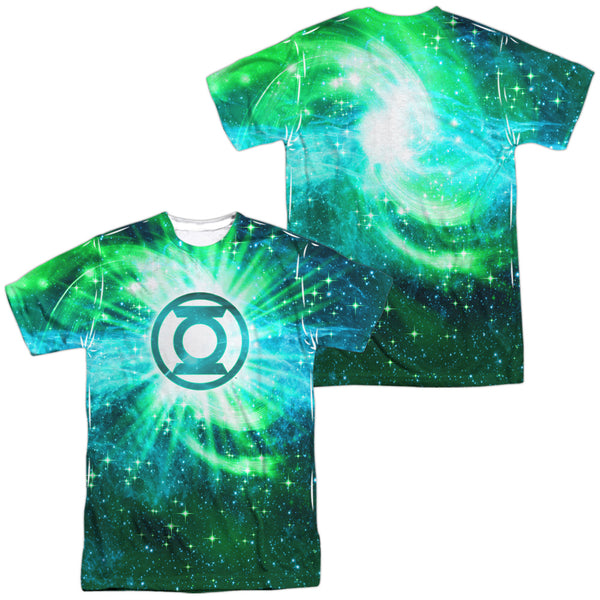 JLA - Power Swirl (Front - Back Print) Adult Regular Fit Short Sleeve 100% Poly