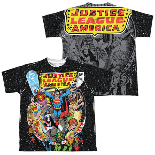 JLA - Stars (Front - Back Print) Youth Short Sleeve 100% Poly