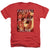 JLA - Fastest Man Alive Adult Regular Fit Heather Short Sleeve