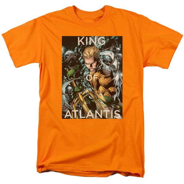 JLA - King Of Atlantis Adult Regular Fit Short Sleeve