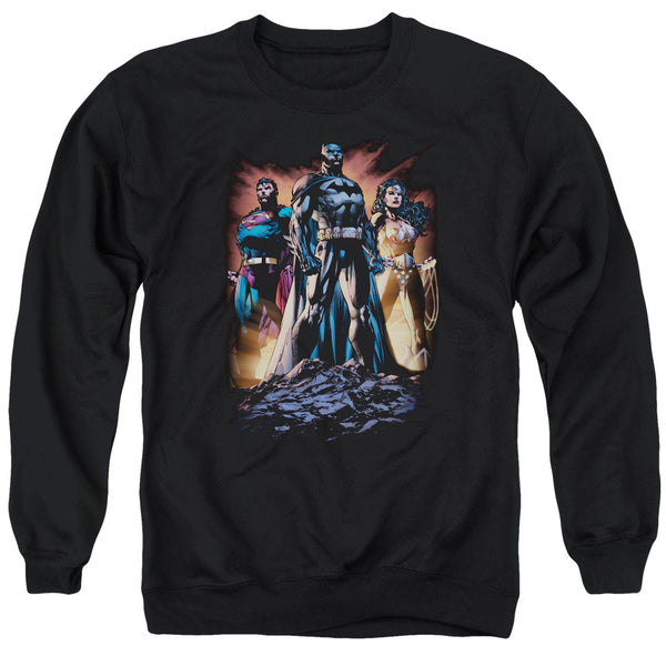 JLA - Take A Stand Adult Crewneck Sweatshirt