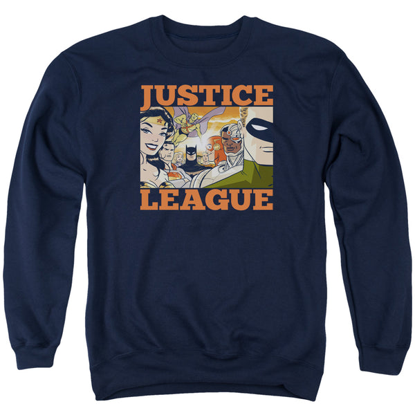 JLA - New Dawn Group Adult Crewneck Sweatshirt