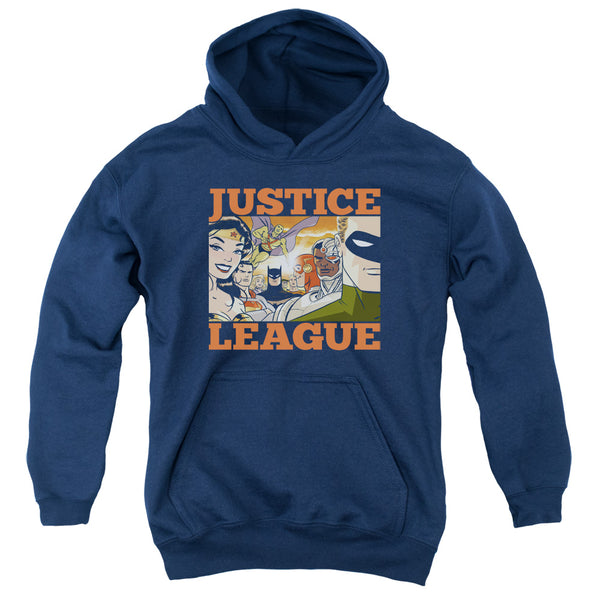 JLA - New Dawn Group Youth Hooded Sweatshirt