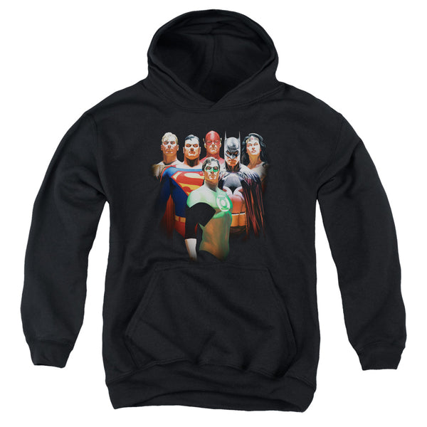 JLA - Roll Call Youth Hooded Sweatshirt