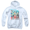 JLA - Hall Of Justice Youth Hooded Sweatshirt