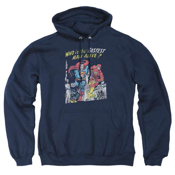 JLA - Fastest Man Adult Pullover Hoodie
