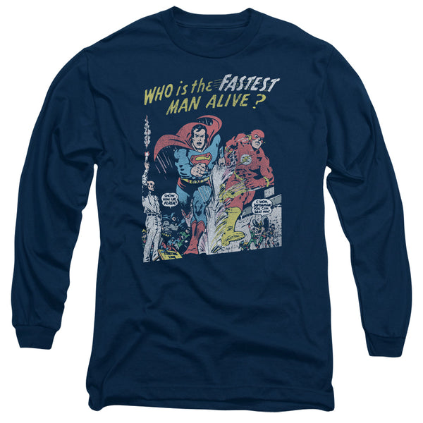 JLA - Fastest Man Adult Long Sleeve