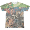 JLA - Torn Adult Regular Fit Short Sleeve 65 - 35 Poly - Cotton