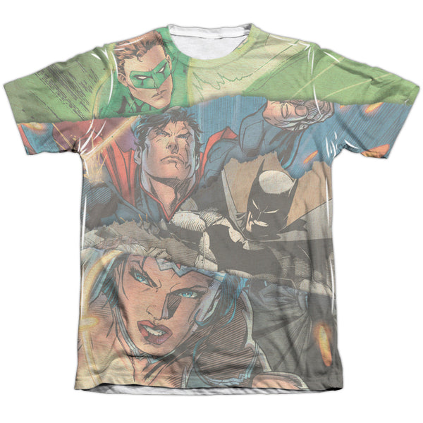 JLA - Torn Adult Regular Fit Short Sleeve 65 - 35 Poly - Cotton