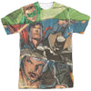 JLA - Torn Adult Regular Fit Short Sleeve 100% Poly