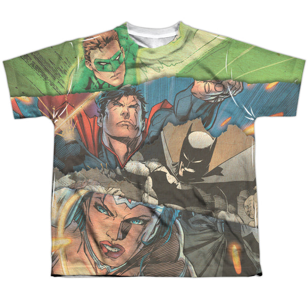 JLA - Torn Youth Short Sleeve 100% Poly