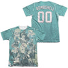 JLA - Bombshell Group (Front - Back Print) Adult Regular Fit Short Sleeve 65 - 35 Poly - Cotton