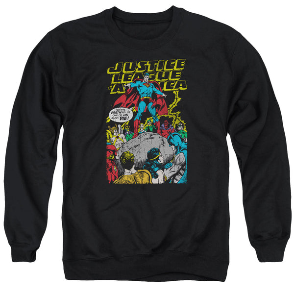 JLA - Ultimate Scarifice Adult Crewneck Sweatshirt