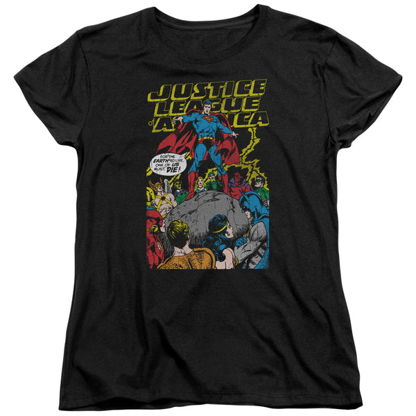 JLA - Ultimate Scarifice Women's Short Sleeve